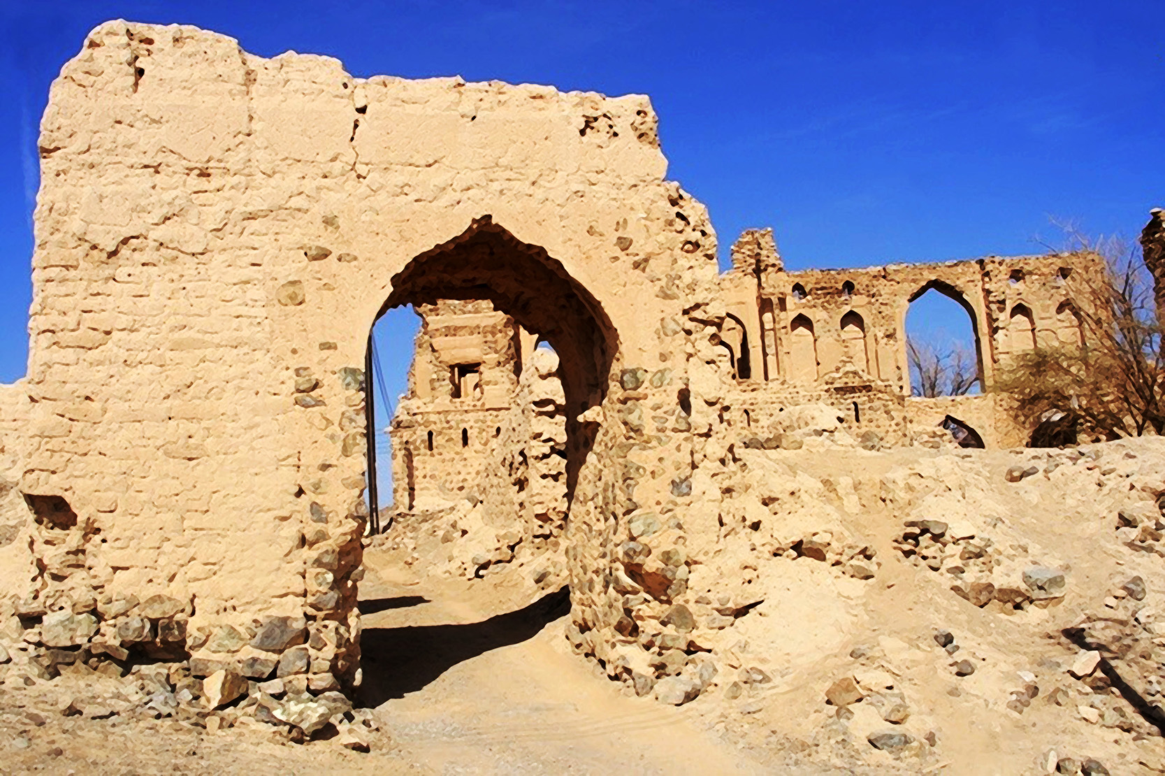 قرية المنزفة... تاريخ عريق يحكي روعة الهندسة العمانية